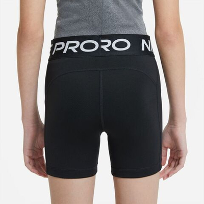 Шорты для девочки теннисные Nike Pro 3in Shorts - black/white