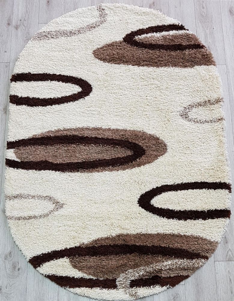 Shaggy Xxx 36387X WHITE \ BEIGE Овал