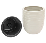 Кашпо ЛАЙН D350мм H 390мм 33л со вставкой