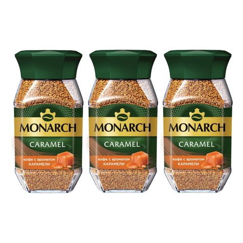 Кофе растворимый Jacobs Карамель 95 г 3 шт