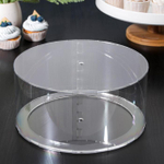 Фальшярус цилиндр для торта, акрил, d=25 см, h=12 см