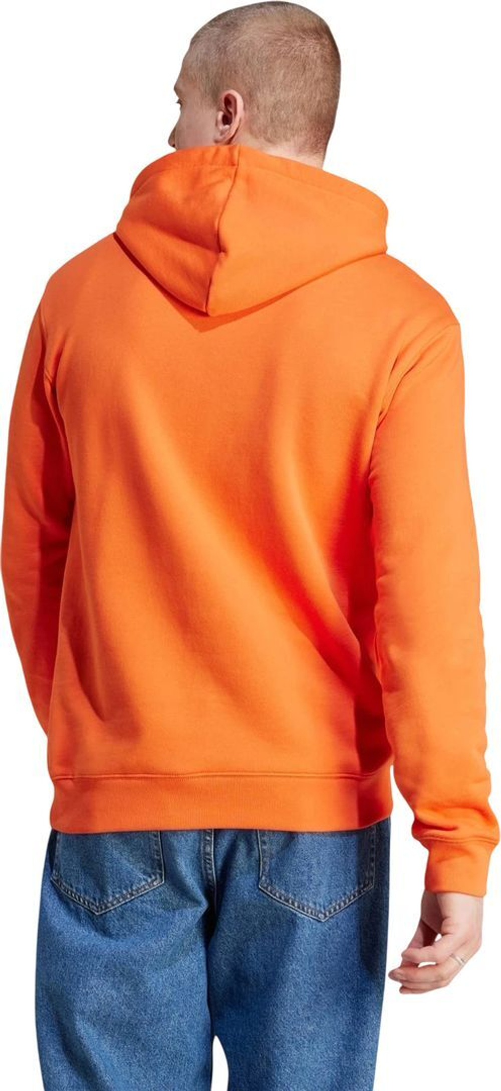 Худи Adidas ADICOLOR CLASSICS TREFOIL HOODIE оранжевый