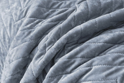 Покрывало 240x260 Sofi De MarkO Фернанд серо-голубой