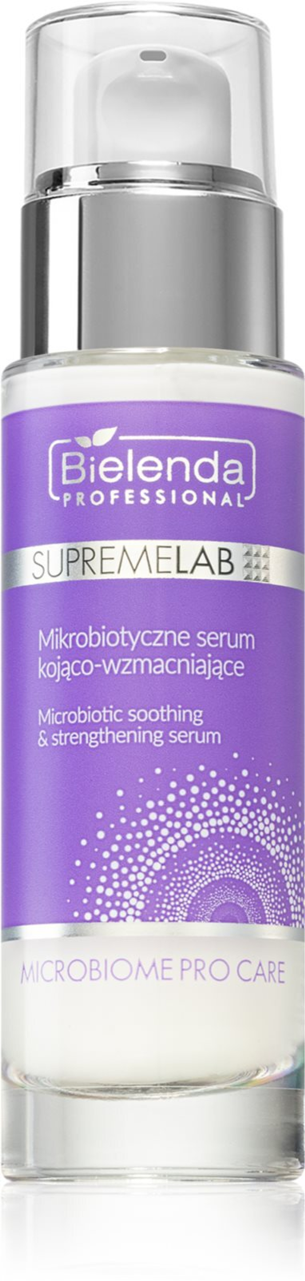 Bielenda Professional Supremelab Microbiome Pro Care - микробиотическая успокаивающая и укрепляющая сыворотка /   30  ml  / GTIN 5902169046644