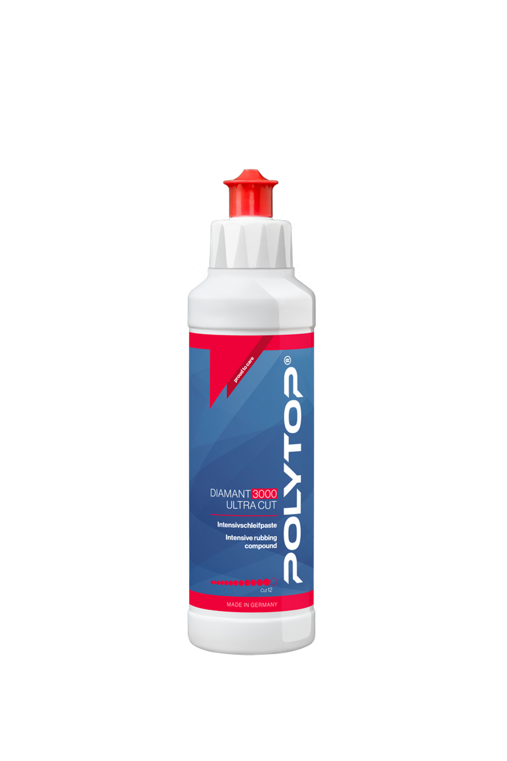 POLYTOP Diamant 3000 Ultra Cut - Абразивная полировальная паста (P1500), 250ml