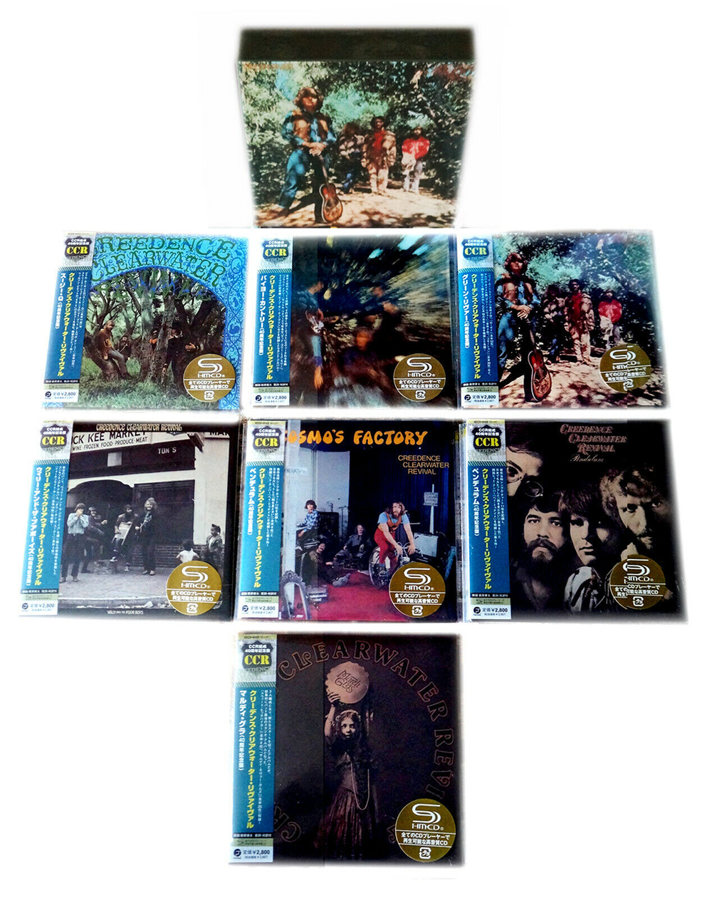 Комплект / Creedence Clearwater Revival (7 Mini LP SHM-CD + Box)