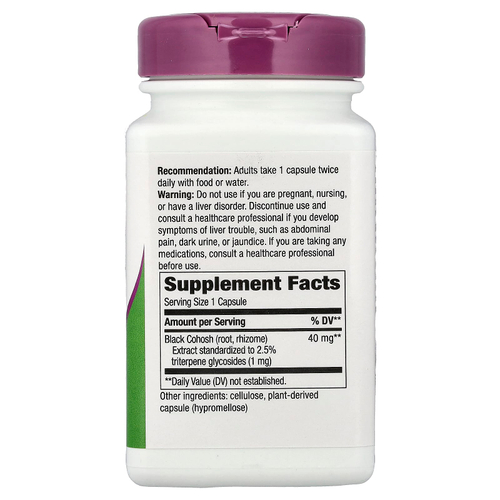 Nature's Way, воронец кистевидный, 40 мг, 120 веганских капсул