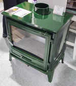 Чугунная печь-камин LOKI Norway Green