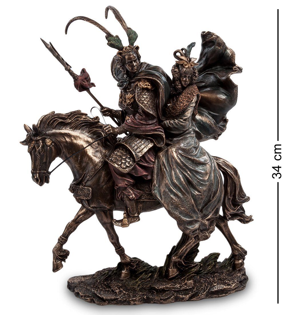 WS-429 Статуэтка «Воин и его возлюбленная»