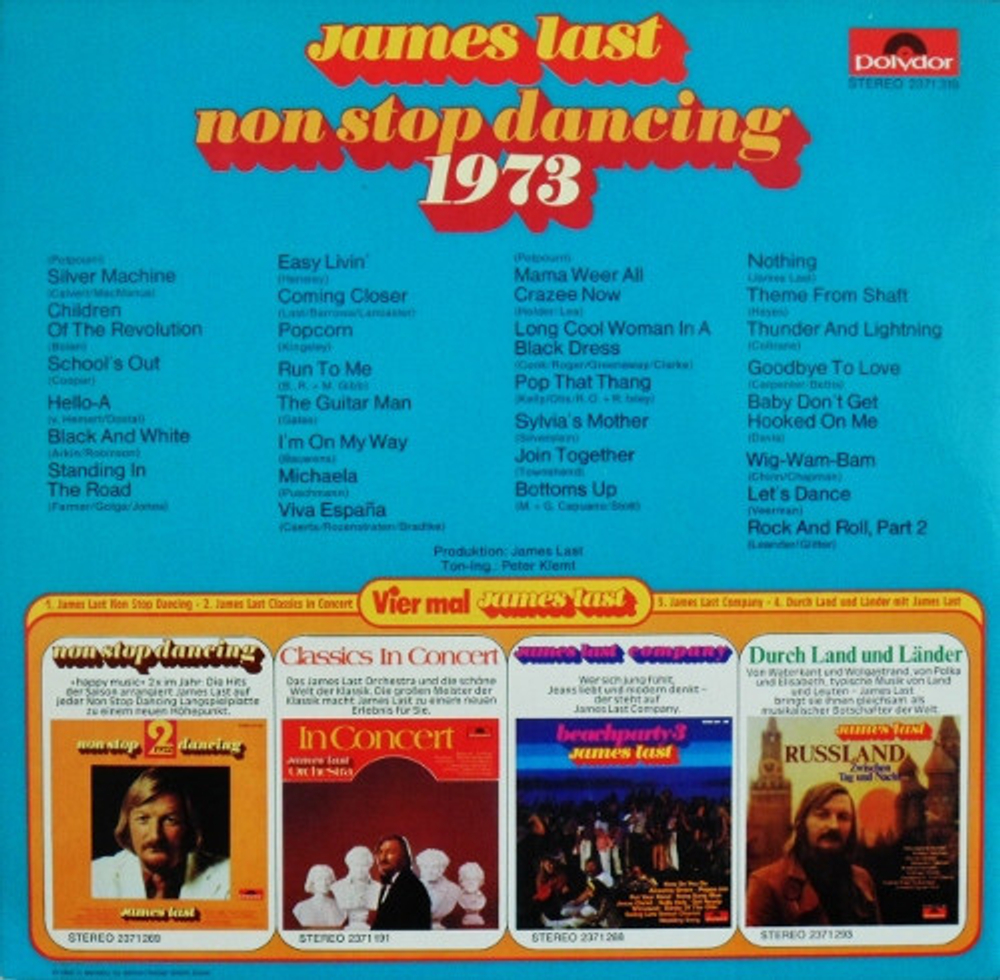 James Last / Non Stop Dancing 1973 (LP)