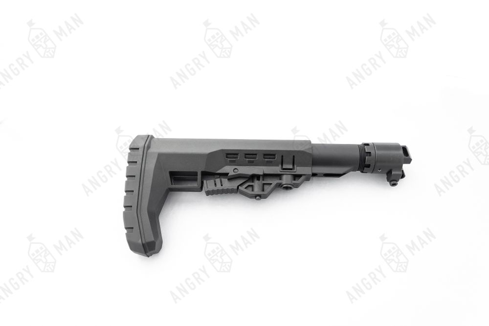 Комплект приклада на АК/Сайга складные влево, без завышения, Atom, K.Arma