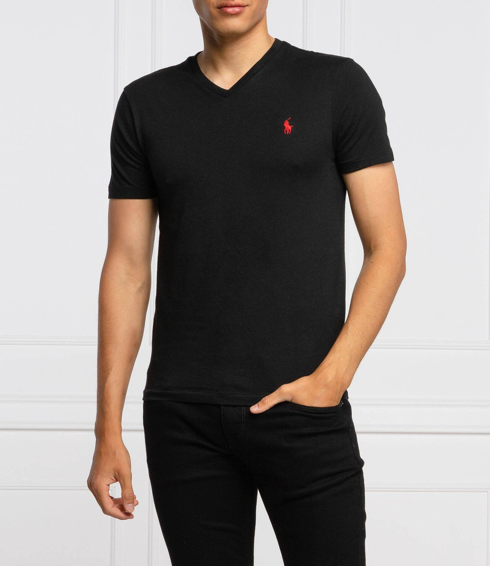 Футболка POLO RALPH LAUREN - черный(710671453)