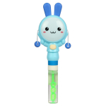 Мыльные пузыри Зайка-колотушка со светом 24 см, 2 цвета микс,, с-30105