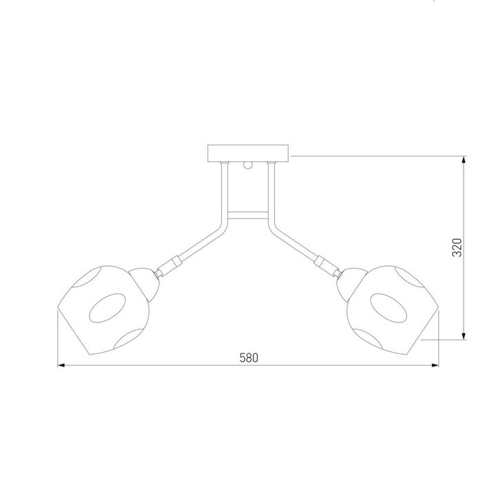Потолочная люстра Eurosvet Marci 30164/5 хром