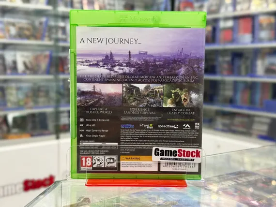 Xbox One/Series X Metro Exodus/ Метро: Исход (Б/У, Полностью на русском языке)