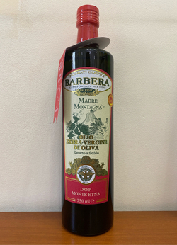 Оливковое масло BARBERA "MADRE MONTAGNA", D.O.P. Monte Etna, Extra Virgin, 750 мл. Италия