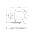 Унитаз компакт BelBagno Steam BB130CPR/BB130SC без бачка с сиденьем Микролифт