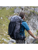 Рюкзак Naturehike Rock Series NH19BP095 60-65 л с рамой, dyneema, черный, 6927595761649