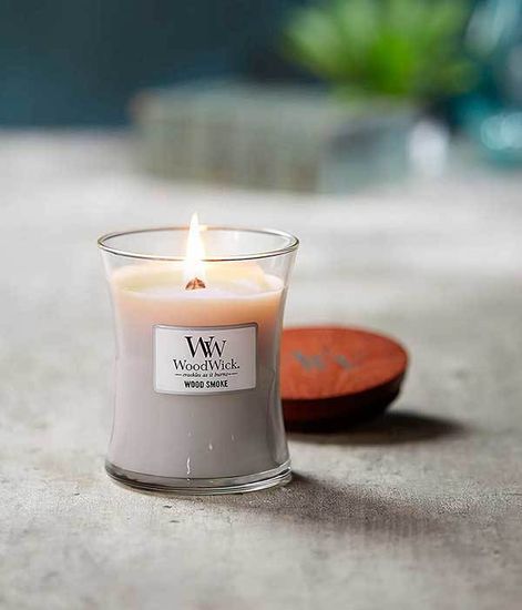 Древесный дым, ароматическая свеча, WoodWick