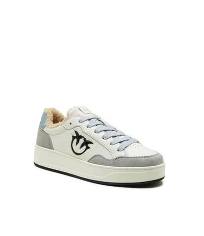 Кожаные кроссовки bondy 2.0 sneaker pelle vitell Pinko - белый(101681 A13S)