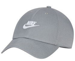 Теннисная кепка Nike Club Unstructured Futura Wash Cap - серый