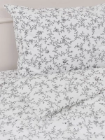 КПБ YERRNA 2сп 175*215см белый с рисунком