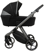 Детская коляска Pituso Sole 3 в 1 с автокреслом Santiso Pro Black PMPT/023 Black