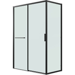 Душевой уголок Grossman Style 100х80 120.K33.05.1080.21.00 профиль Черный матовый стекло прозрачное