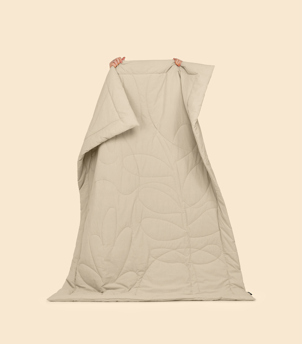 Одеяло YURA 1.5 - Бежевый