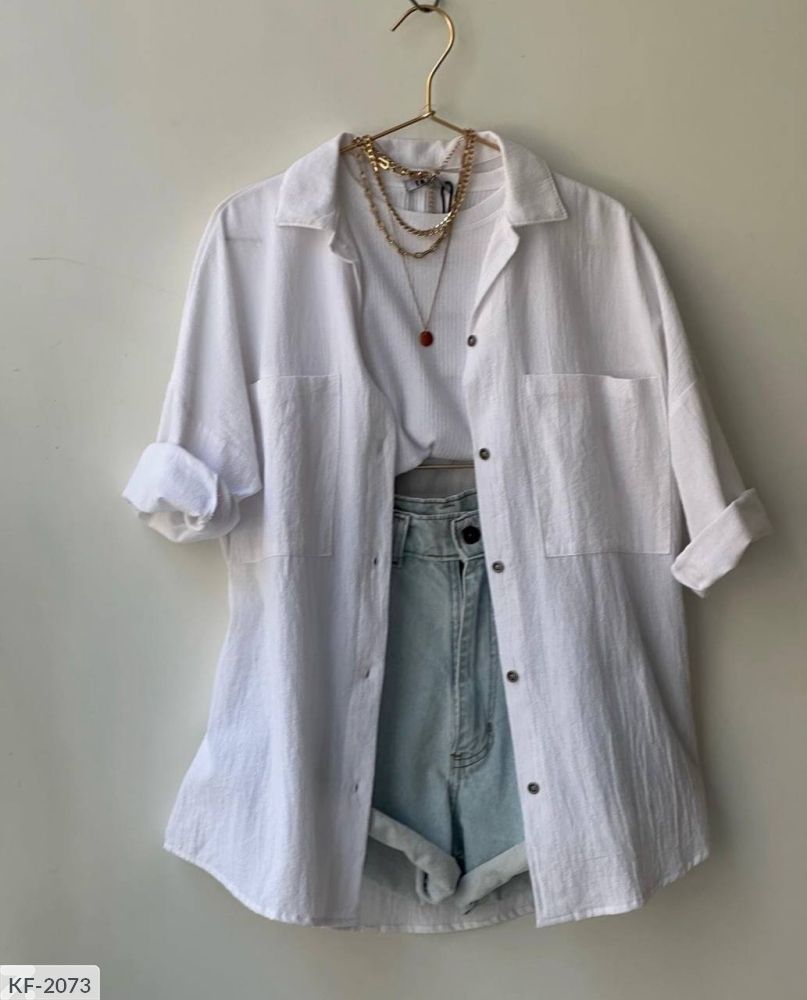 Рубашка KF-2073 Фабрика Моды