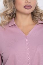 Блуза Монокини (пыльно-розовая) Б12357-18 LT Collection