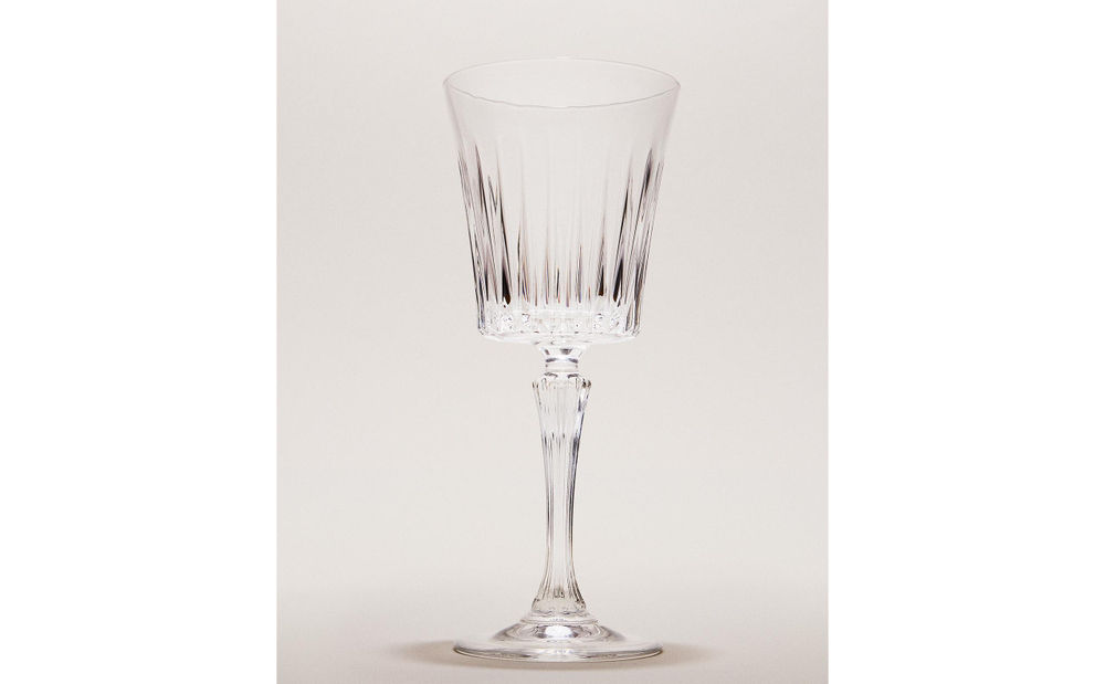 Zara Home бокал из стекла, цвет прозрачный, 21 см · 0247/409