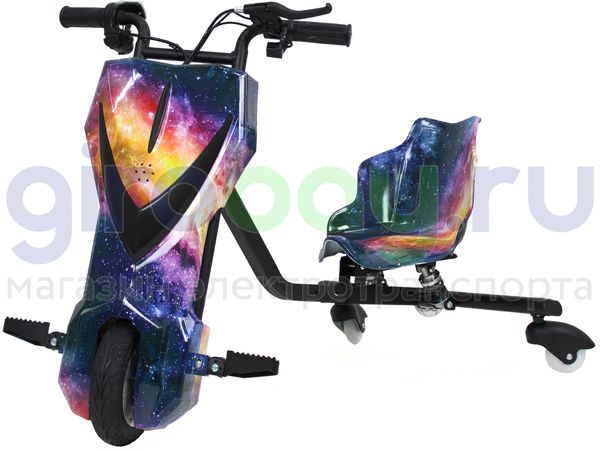 Электро Дрифт-карт IKINGI Drift Cart P2 250W (36V/4.4Ah) - Синий Космос фото №2
