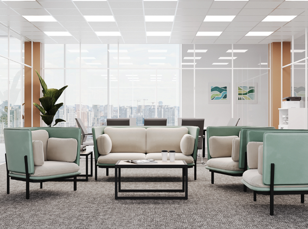 Диван одноместный с высокой спинкой СТАТО