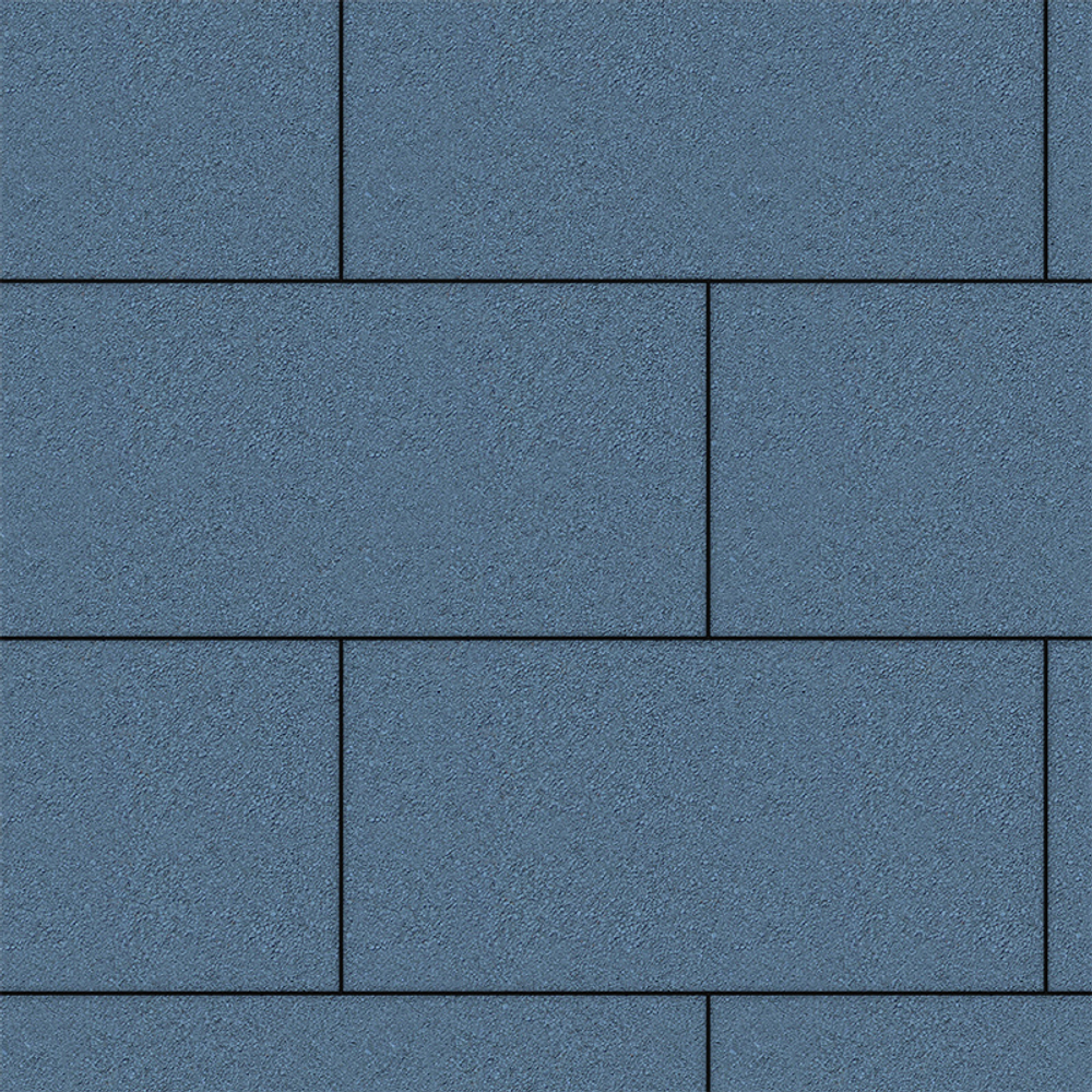 Тротуарная плитка ПРЯМОУГОЛЬНИК 600х300 мм - Стандарт Синий