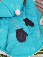 Утепленная куртка для собак и кошек, жилет для животных