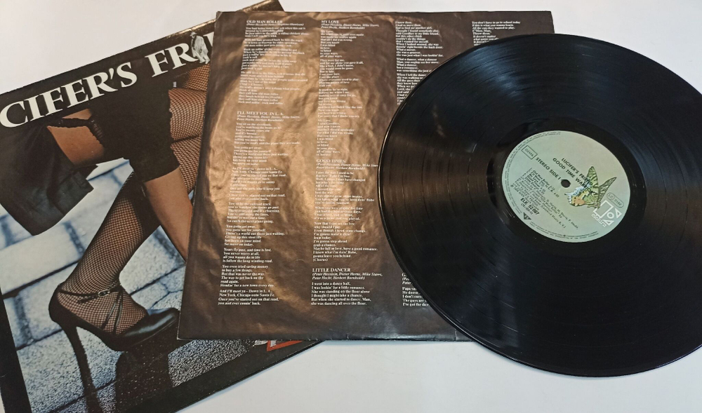Винтажная виниловая пластинка Lucifers Friend Good Time Warrior (Germany 1978)