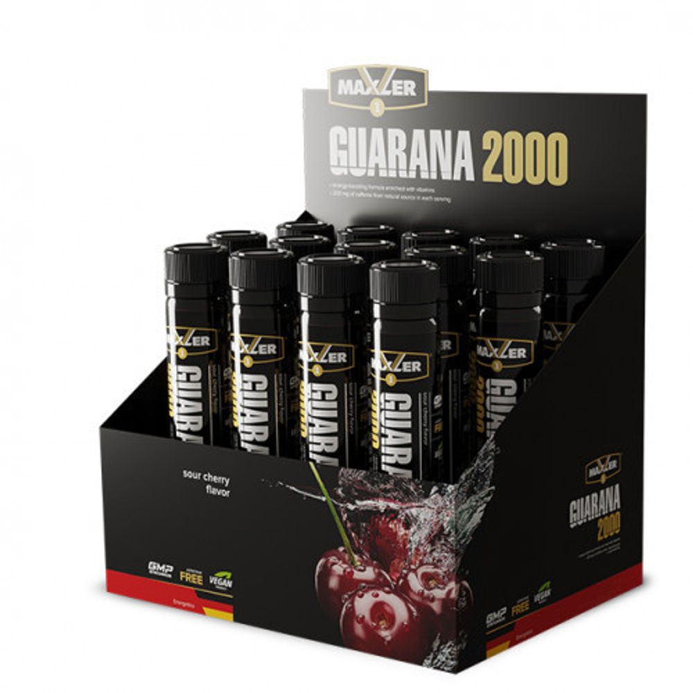 Maxler-Guarana 2000 25ml (cherry)