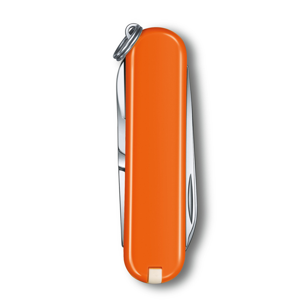 Нож-брелок Victorinox Classic SD Colors, 58 мм, 7 функций, "Mango Tango"