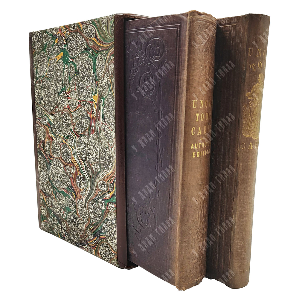 Два издания. Бичер-Стоу Г. Хижина дяди Тома / Beecher Stowe H. Uncle Tom's Cabin..1852