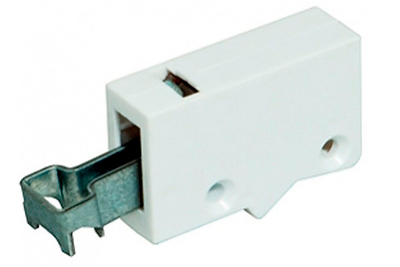 Навеска (подвеска) для кухонных шкафов регулируемая, белая (12062)