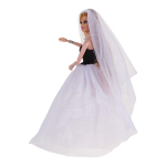 Кукла тип Модель, 29 см в платье в ассорт.,коробка