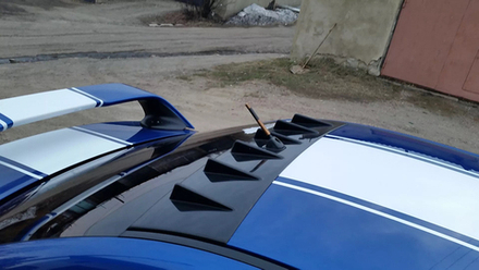 Аэродинамический рассекатель на крышу Zodiak Generator