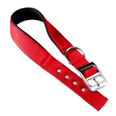 Ошейник daytona c40/63 с мягкой подкладкой, красный