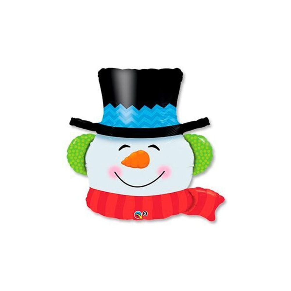 Шар фигура 5 Снеговик, голова