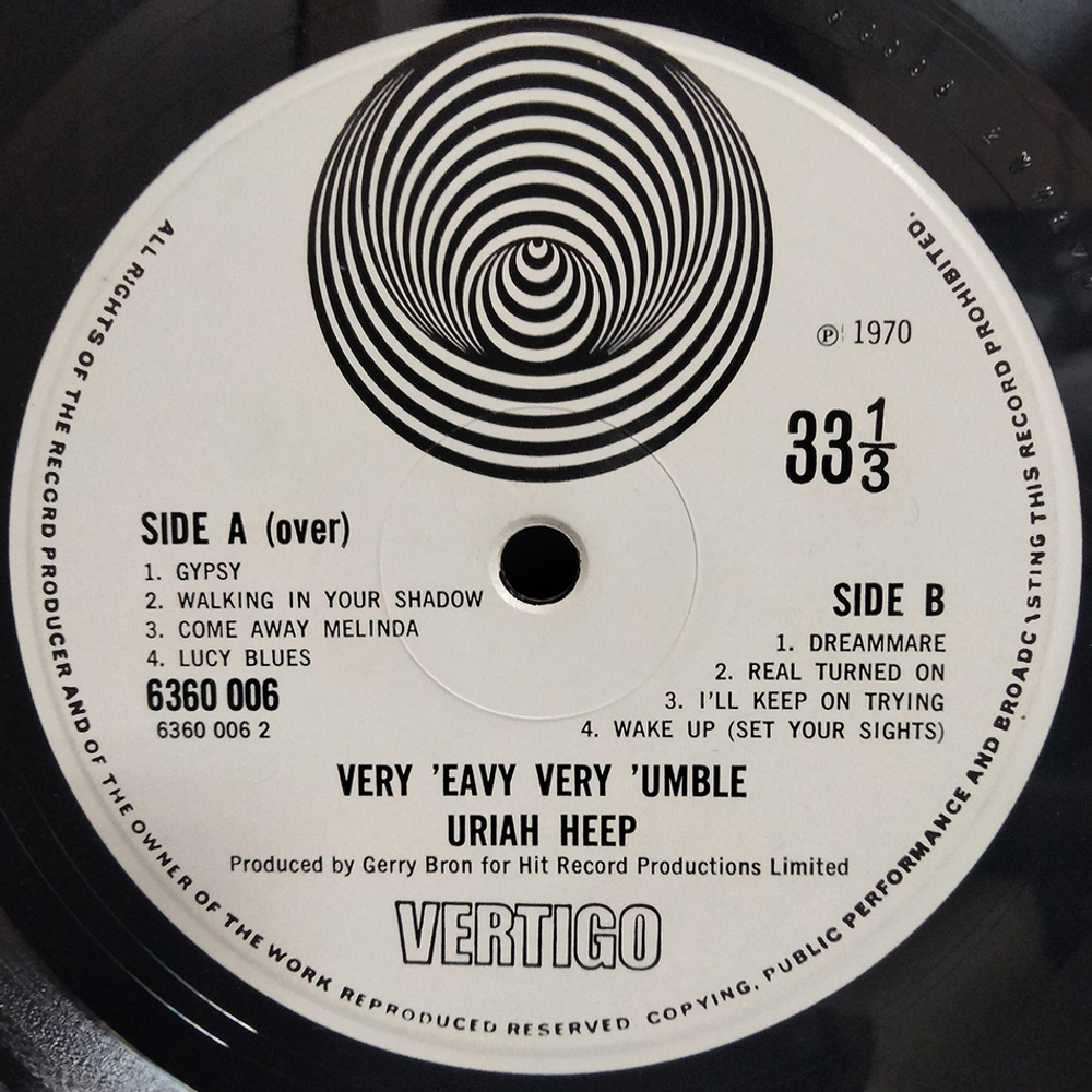 Uriah Heep / ...Very 'Eavy ...Very 'Umble (LP)