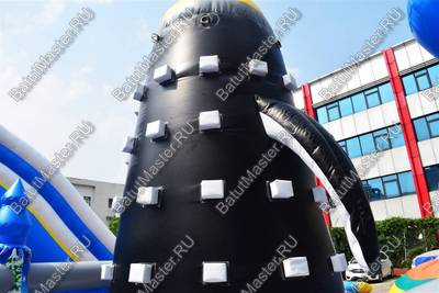 Надувной скалодром  "Пингвин" 5*5*4 м