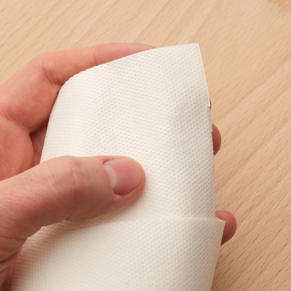 Спанбонд белый, на клеевой основе, лист 150*50 см