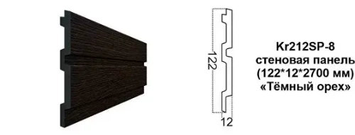 Декоративная панель Kr212SP-8/2.7