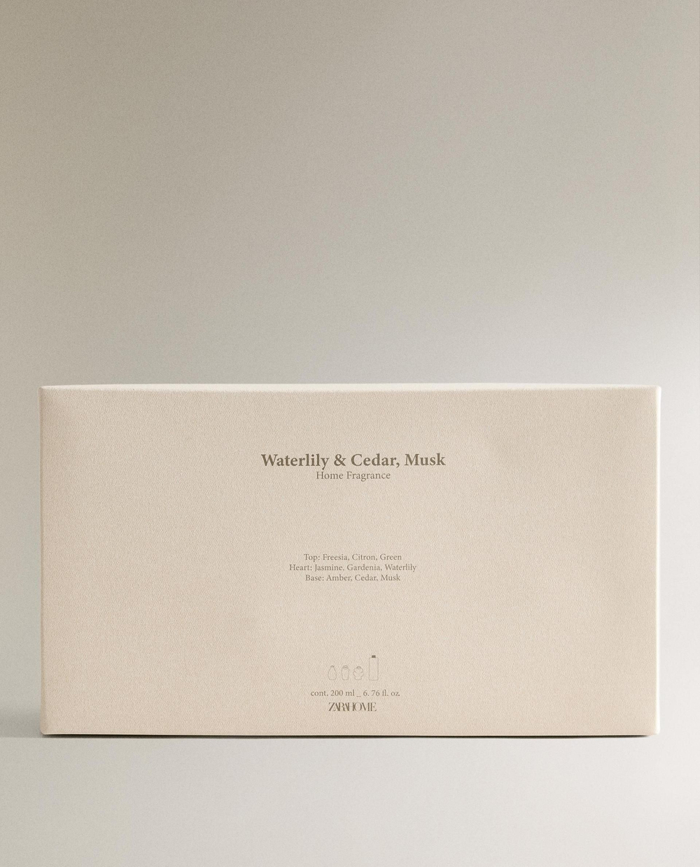 Zara Home - Набор mikado + картридж waterlily & cedar, musk, 200 мл